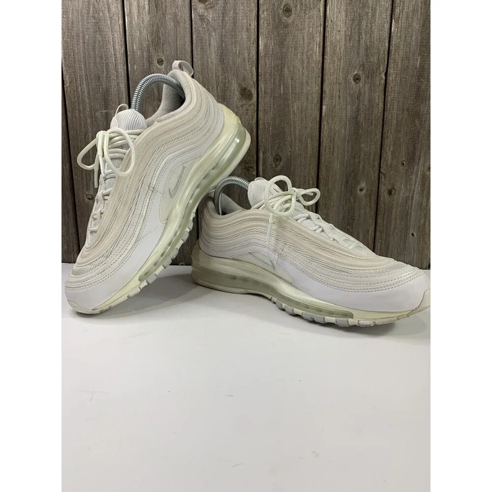 Nike Women's Air Max 97 Next Nature Triple White DH8016-100 Shoe Size 10